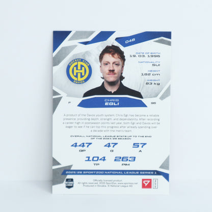 046 - HCD - CHRIS EGLI - BASE RED - 14/20