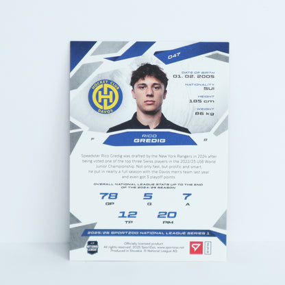 047 - HCD - RICO GREDIG - BASE RED - 02/20