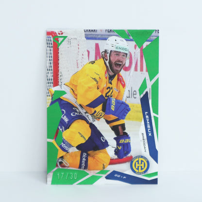 049 - HCD - BRENDAN LEMIEUX - BASE GREEN - 17/30
