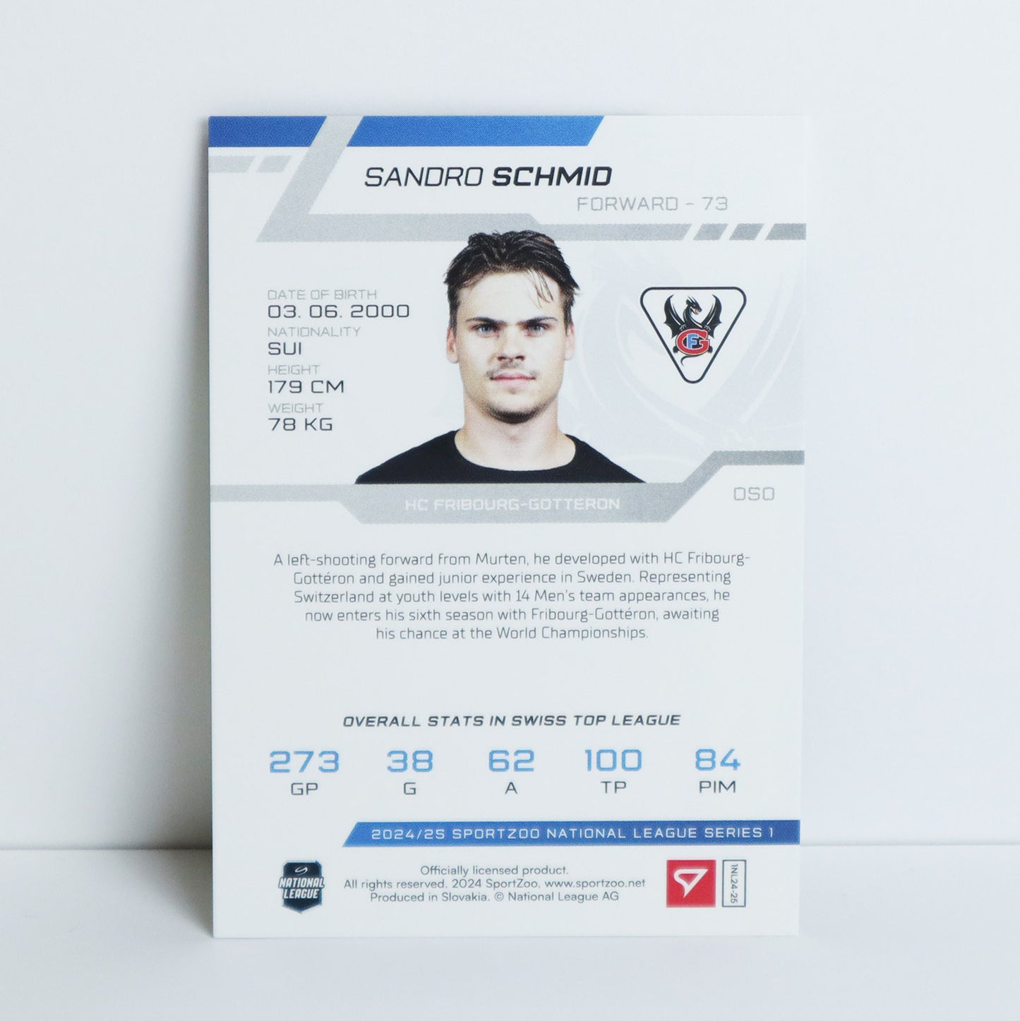 050 - FRI - SANDRO SCHMID - BASE BLUE - 25/30