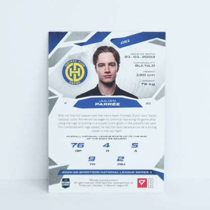 051 - HCD - JULIAN PARREE - BASE BLACK - 1/1