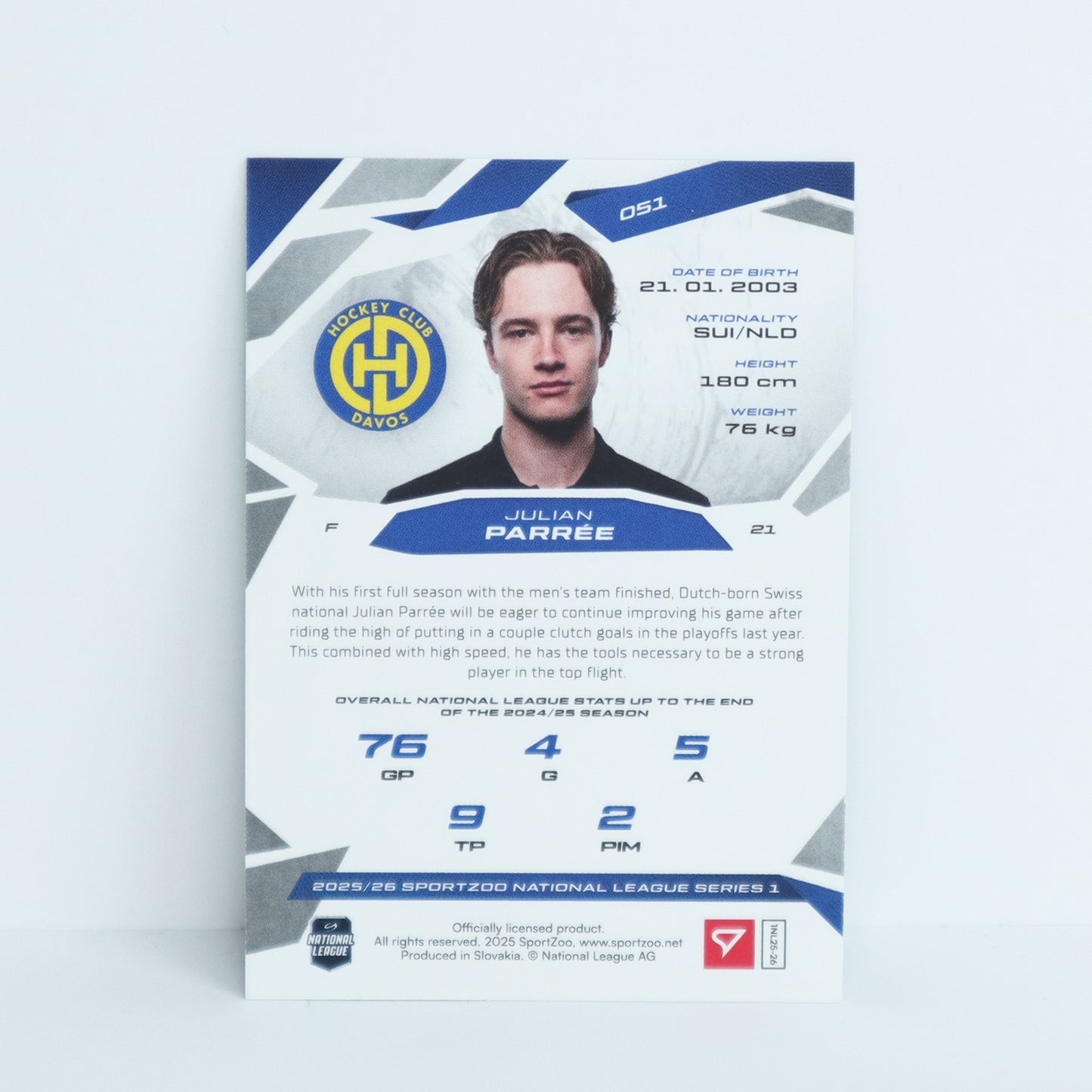 051 - HCD - JULIAN PARREE - BASE GREEN - 16/30