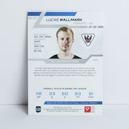 053 - FRI - LUCAS WALLMARK - BASE SET