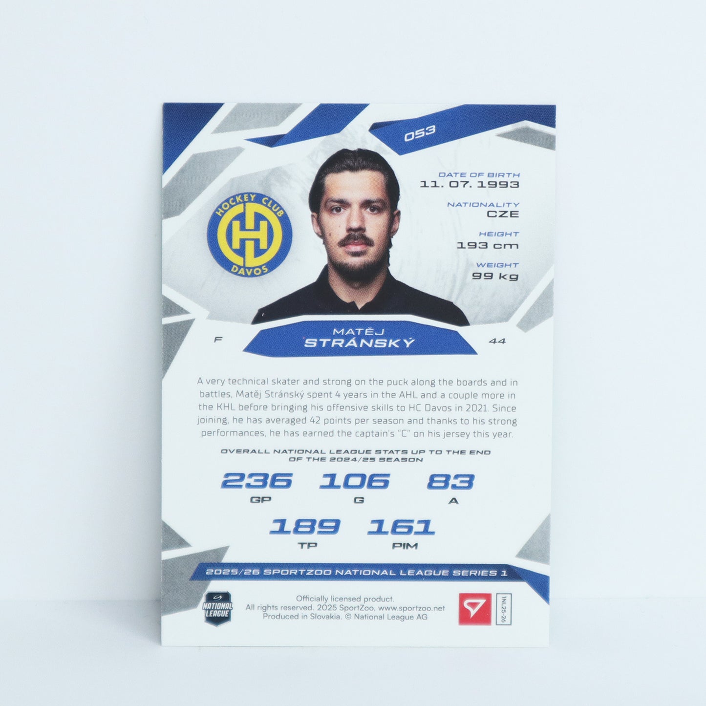 053 - HCD - MATEJ STRANSKY - BASE GREEN - 28/30