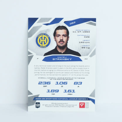 053 - HCD - MATEJ STRANSKY - BASE GREEN - 28/30