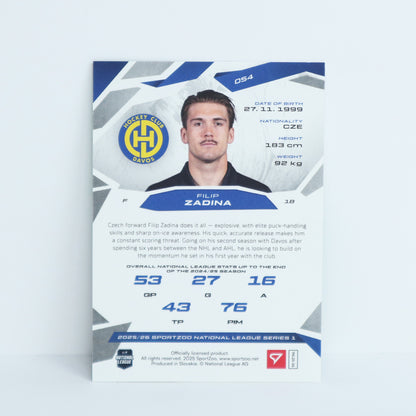 054 - HCD - FILIP ZADINA - BASE GREEN - 21/30