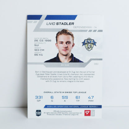 061 - EVZ - LIVIO STADLER - BASE GOLD - 01/10