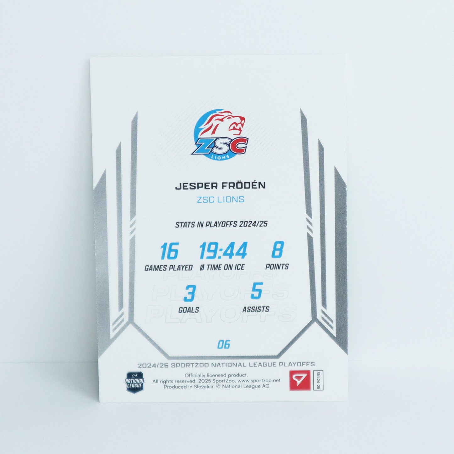 06 - ZSC - JESPER FRODEN - BASE GREEN - 32/60