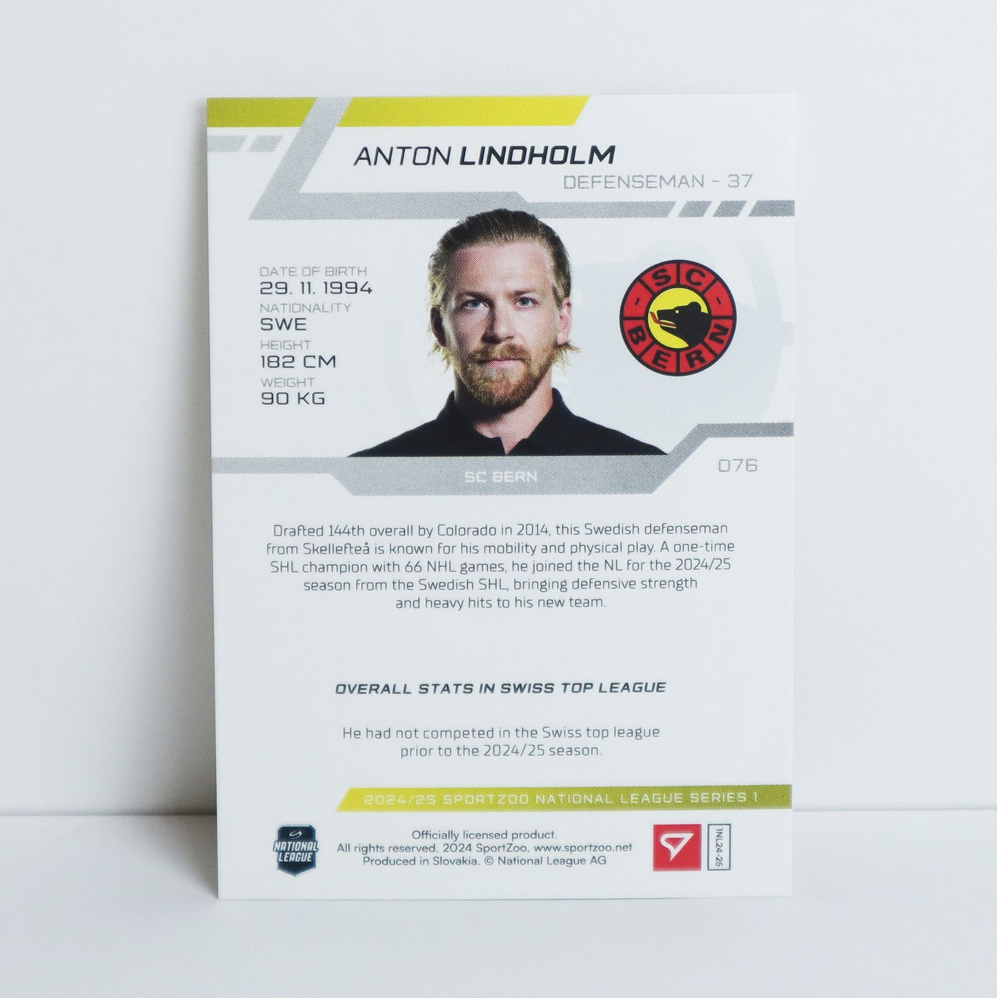 076 - SCB - ANTON LINDHOLM - BASE SET