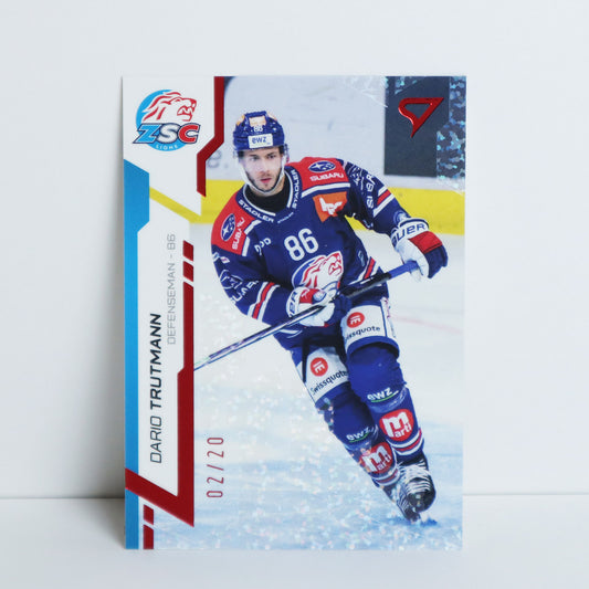 007 - ZSC - DARIO TRUTMANN - BASE RED - 02/20