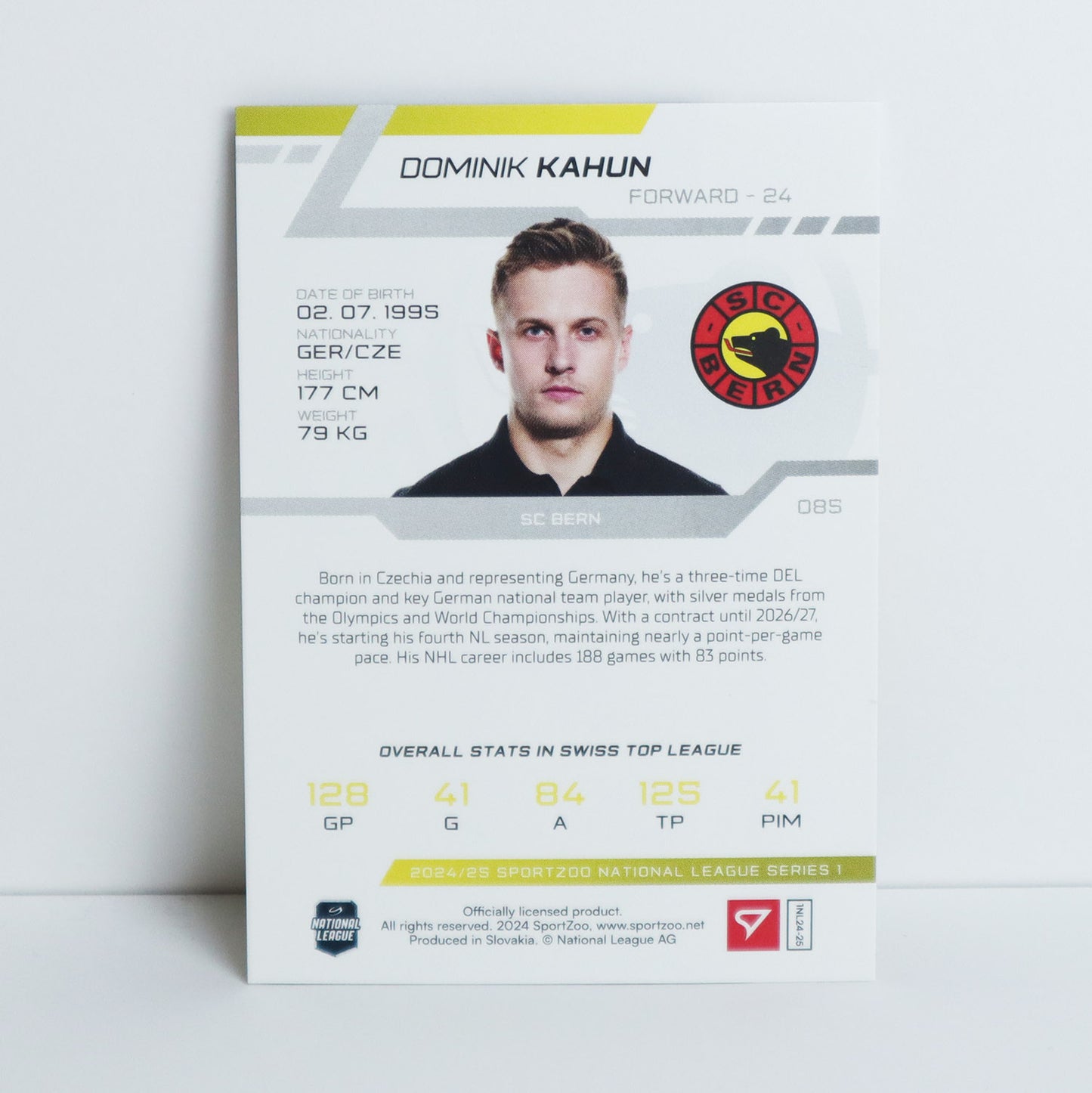 085 - SCB - DOMINIK KAHUN - BASE SET