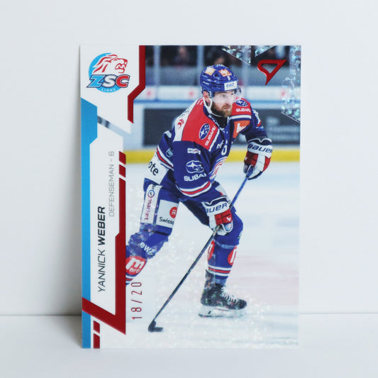 008 - ZSC - YANNICK WEBER - BASE RED - 18/20