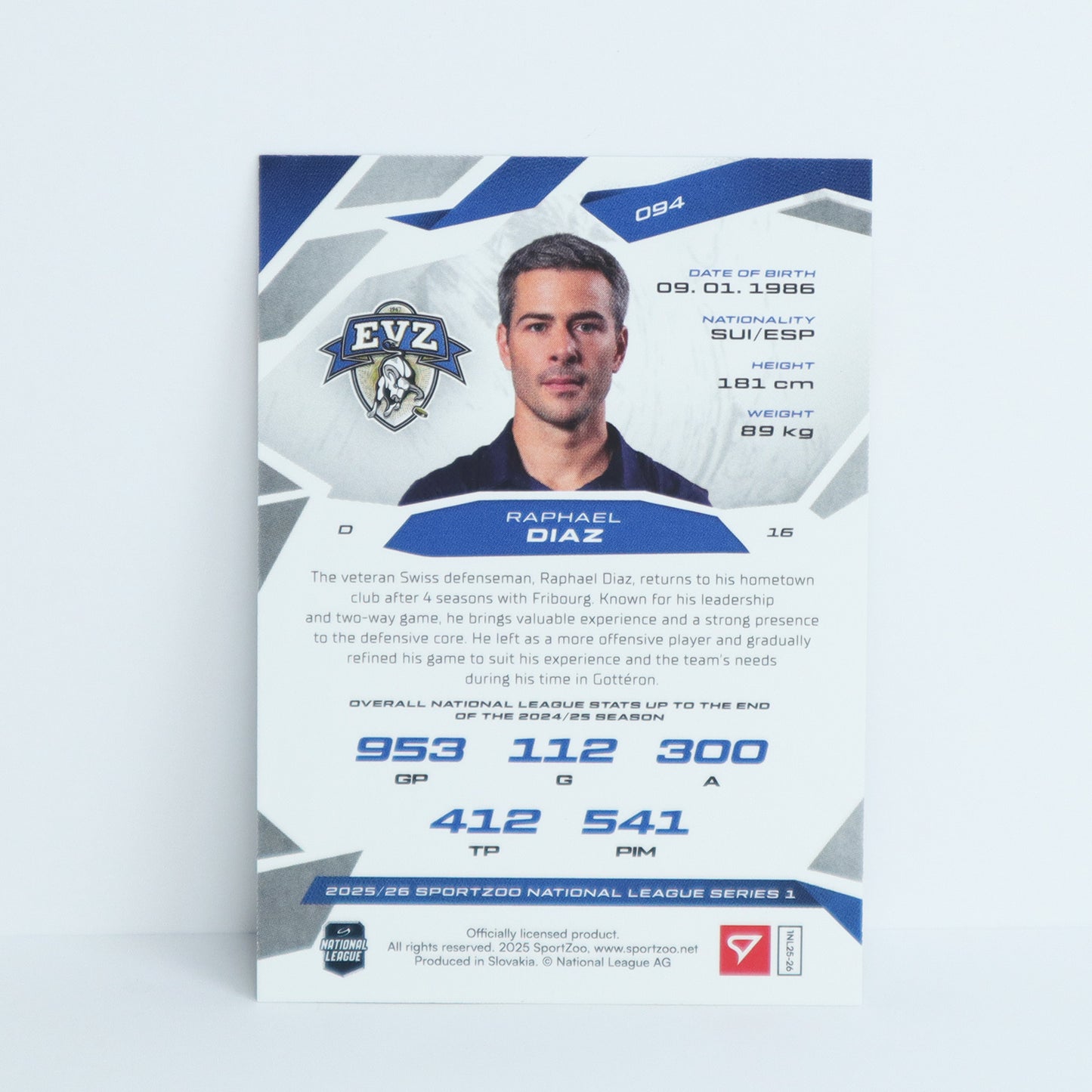 094 - EVZ - RAPHAEL DIAZ - BASE BLUE
