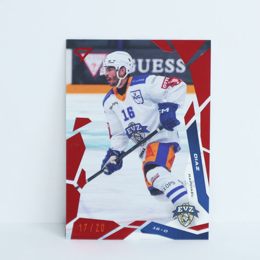 094 - EVZ - RAPHAEL DIAZ - BASE RED - 17/20