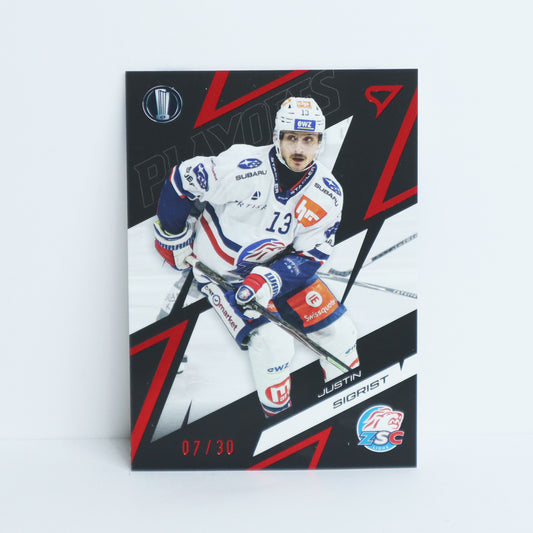09 - ZSC - JUSTIN SIGRIST - BASE RED - 07/30