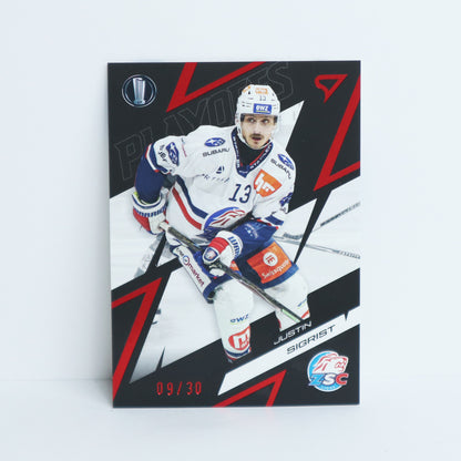 09 - ZSC - JUSTIN SIGRIST - BASE RED - 09/30