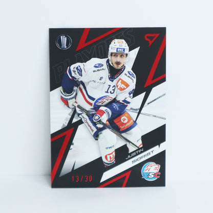 09 - ZSC - JUSTIN SIGRIST - BASE RED - 13/30