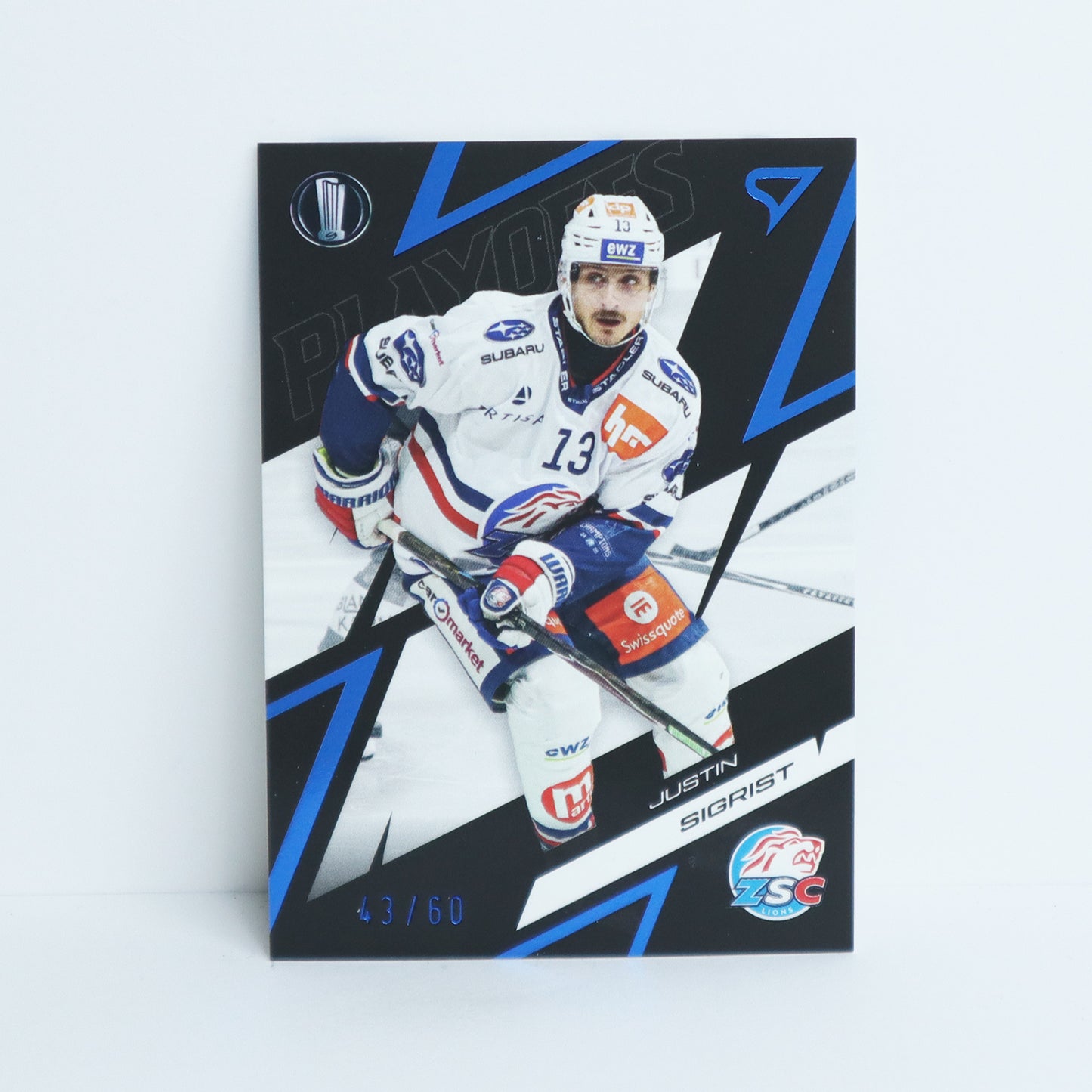 09 - ZSC - JUSTIN SIGRIST - BASE BLUE - 43/60