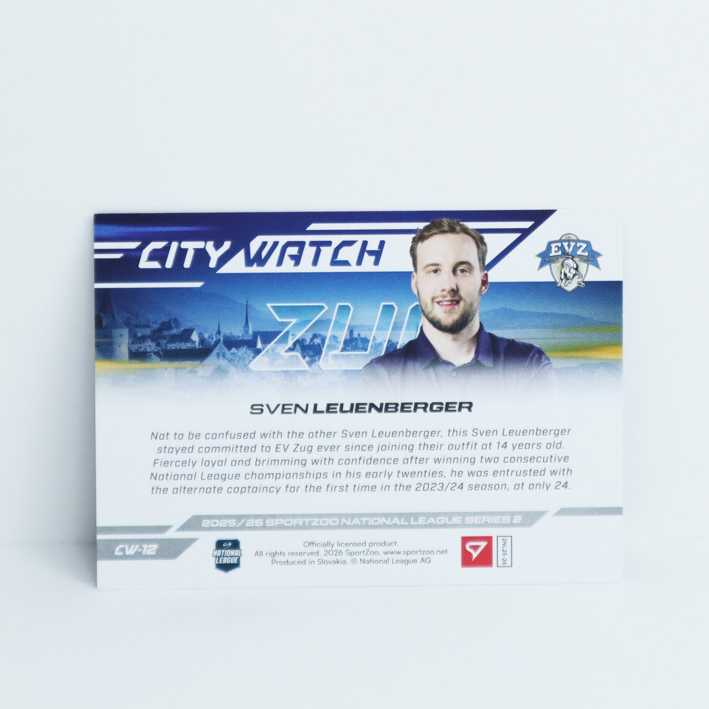 CW-12 - EVZ - SVEN LEUENBERGER - CITY WATCH COPPER - 68/95
