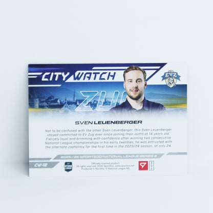 CW-12 - EVZ - SVEN LEUENBERGER - CITY WATCH COPPER - 68/95