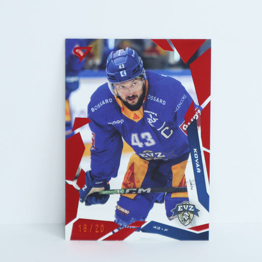 100 - EVZ - JAN KOVAR - BASE RED - 18/20