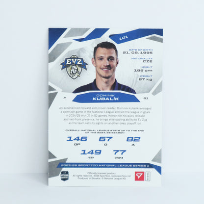 101 - EVZ - DOMINIK KUBALIK - BASE BLUE