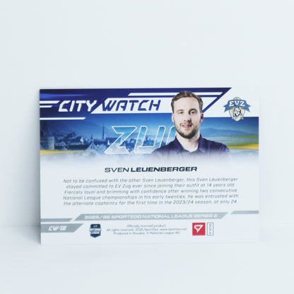 CW-12 - EVZ - SVEN LEUENBERGER - CITY WATCH COPPER - 74/95