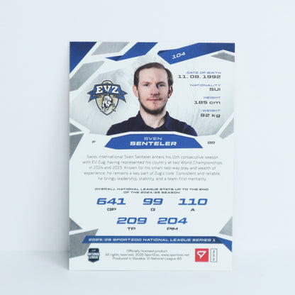 104 - EVZ - SVEN SENTELER - BASE BLUE