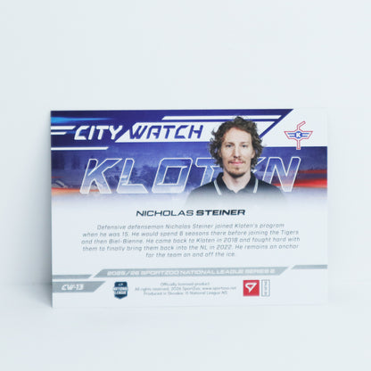 CW-13 - EHCK - NICHOLAS STEINER - CITY WATCH COPPER - 03/95