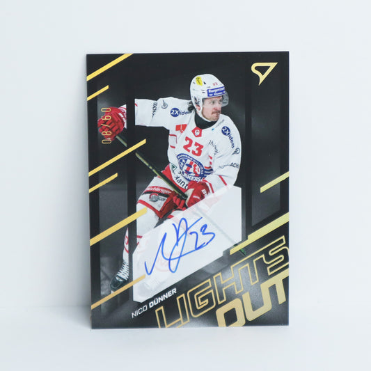 LOS-ND - SCRJ - NICO DUNNER - LIGHTS OUT GOLD AUTO - 08/60