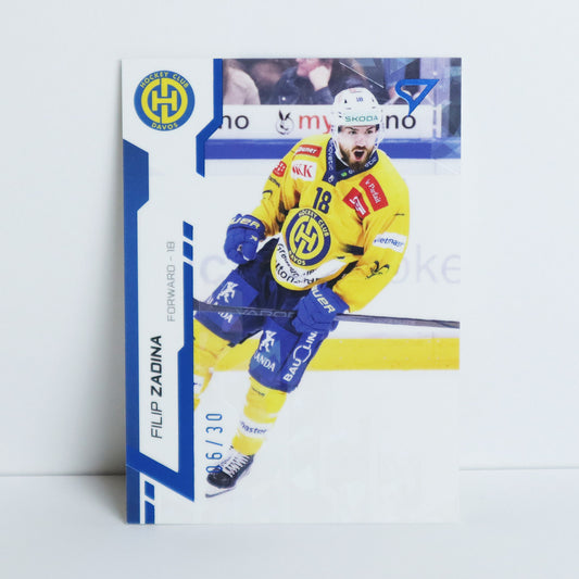 108 - HCD - FILIP ZADINA - BASE BLUE - 06/30