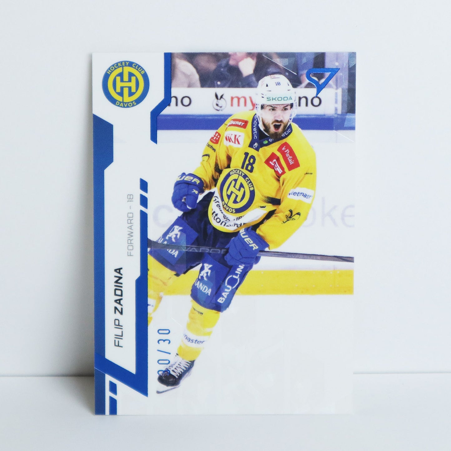 108 - HCD - FILIP ZADINA - BASE BLUE - 30/30