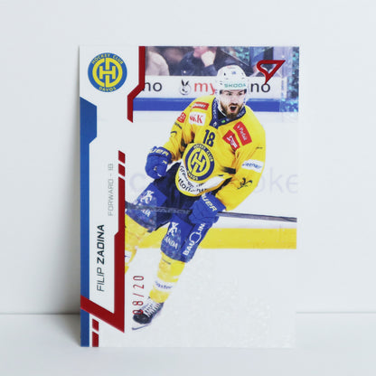 108 - HCD - FILIP ZADINA - BASE RED - 08/20