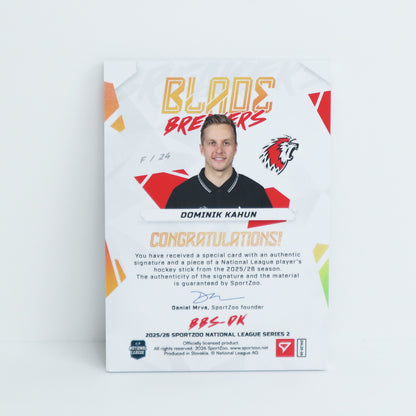 BBS-DK - LHC - DOMINIK KAHUN - BLADE BREAKERS GOLD AUTO - 08/15
