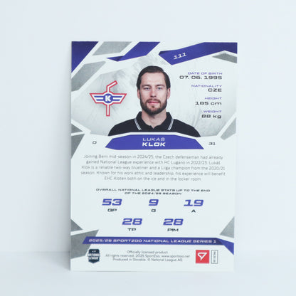 111 - EHCK - LUKAS KLOK - BASE SET