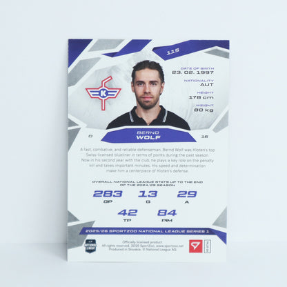 115 - EHCK - BERND WOLF - BASE SET