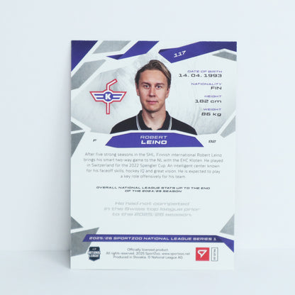 117 - EHCK - ROBERT LEINO - BASE BLUE