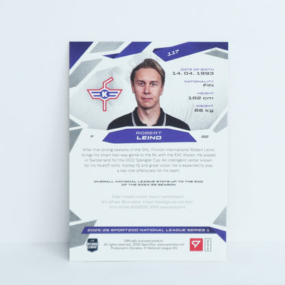 117 - EHCK - ROBERT LEINO - BASE GOLD - 02/10