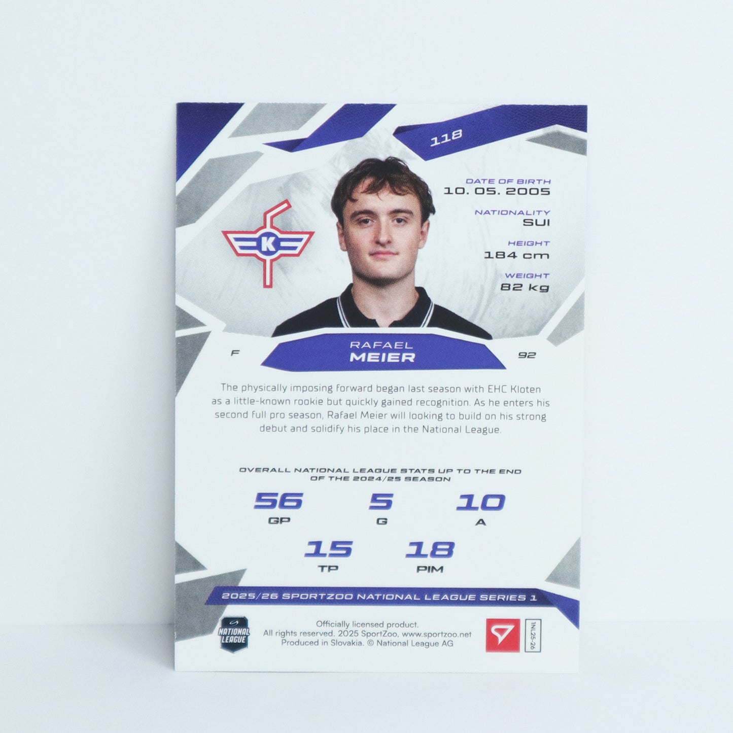118 - EHCK - RAFAEL MEIER - BASE BLUE
