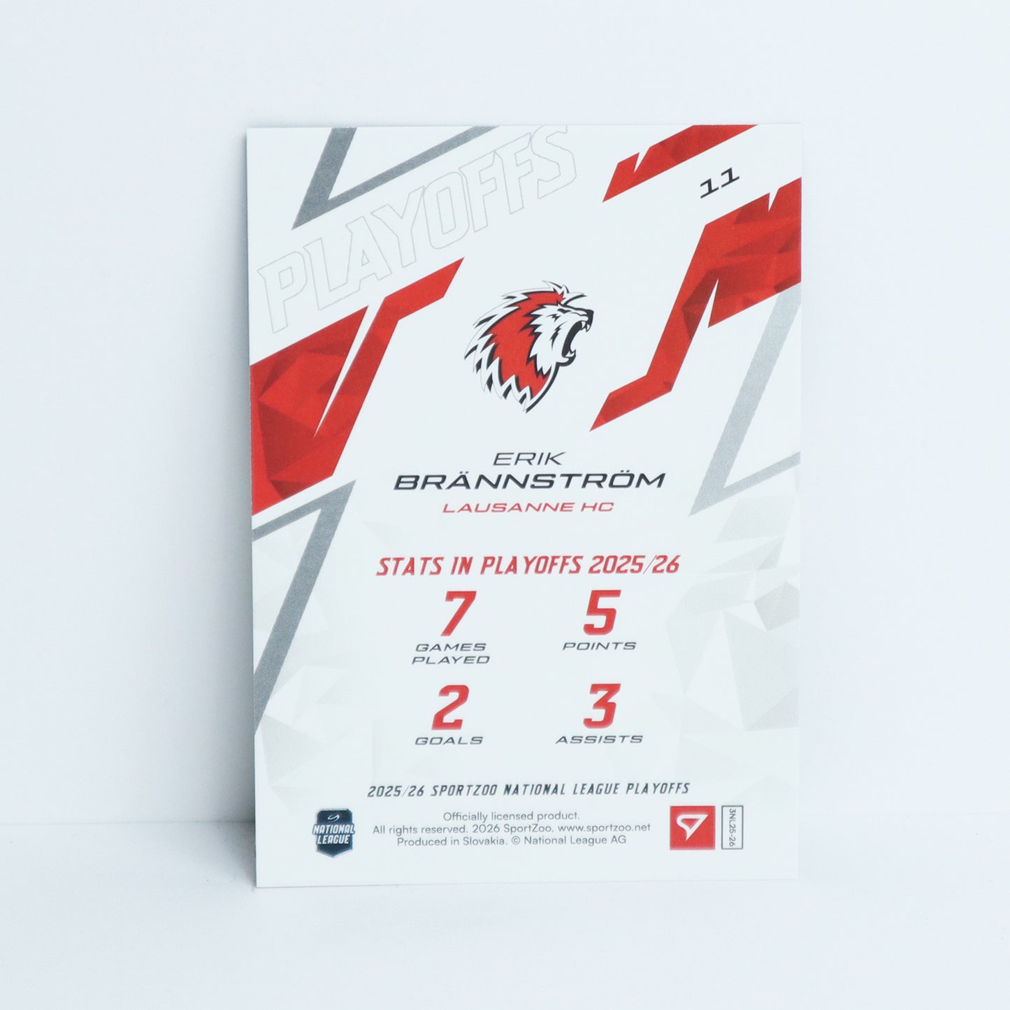 11 - LHC - ERIK BRANNSTROM - BASE BLUE - 29/60