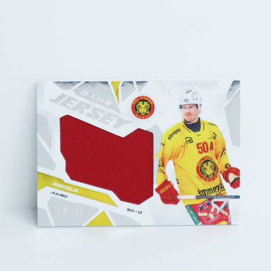 GJ-JR - SCL - JUUSO RIIKOLA - GAME JERSEY SILVER - 58/85