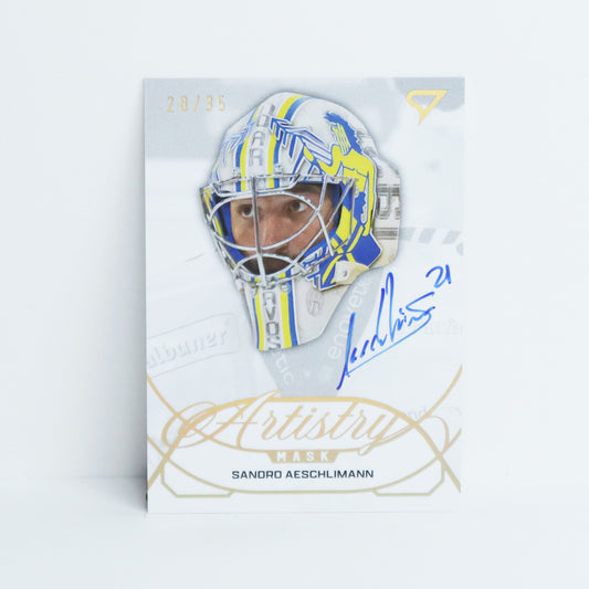 MAS-SA - HCD - SANDRO AESCHLIMANN - MASK ARTISTRY GOLD AUTO - 28/35