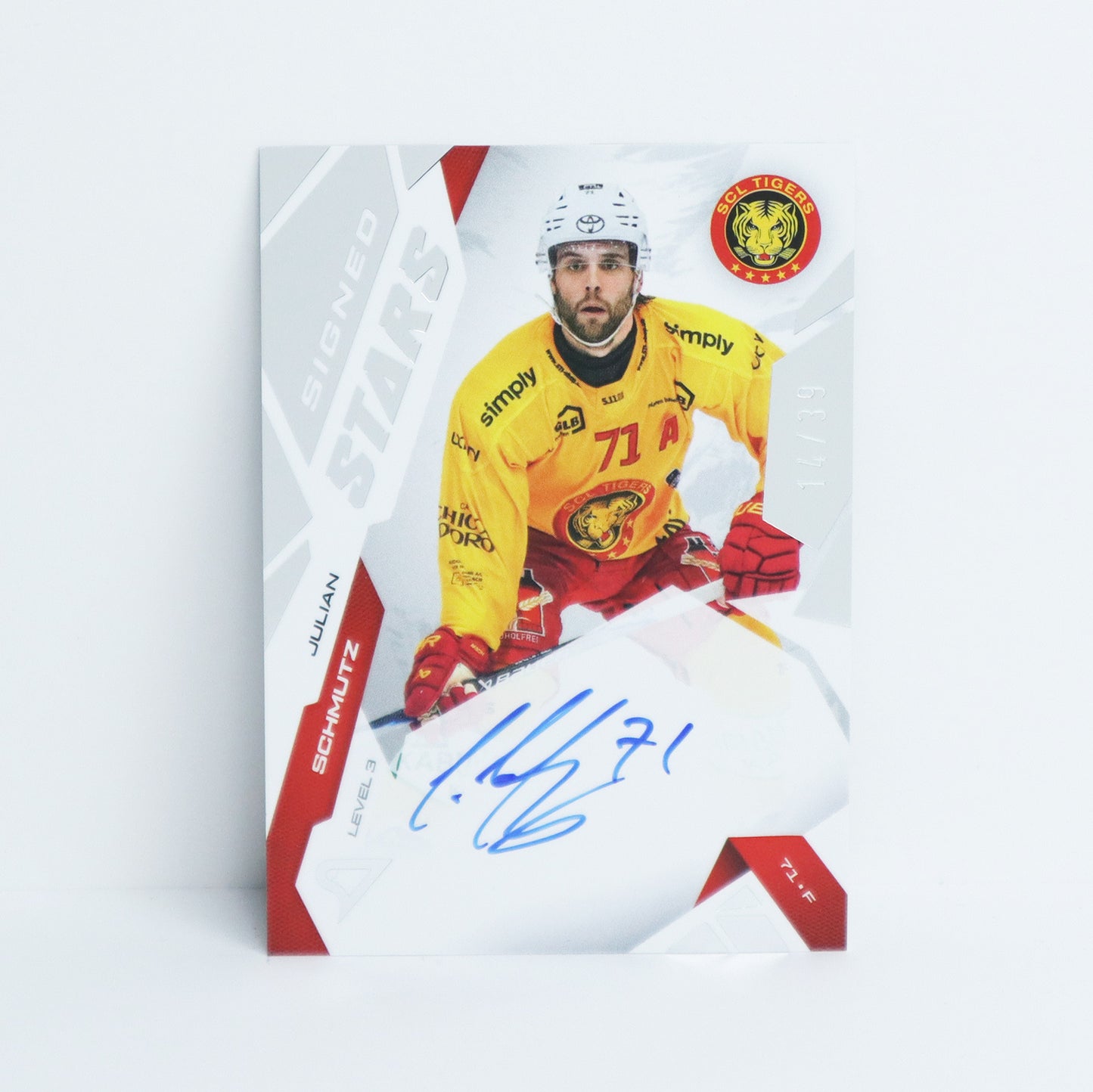 SL3-JS - SCL - JULIAN SCHMUTZ - SIGNED STARS LEVEL 3 - 14/39