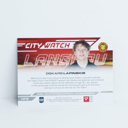 CW-16 - SCL - OSKARS LAPINSKIS - CITY WATCH COPPER - 04/95