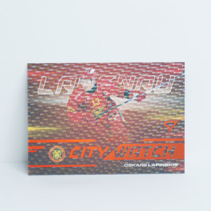 CW-16 - SCL - OSKARS LAPINSKIS - CITY WATCH COPPER - 48/95