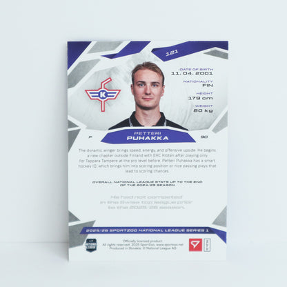 121 - EHCK - PETTERI PUHAKKA - BASE BLUE