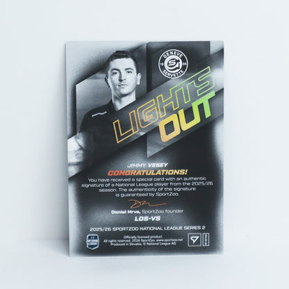 LOS-VS - GSHC - JIMMY VESEY - LIGHTS OUT GOLD AUTO - 46/60