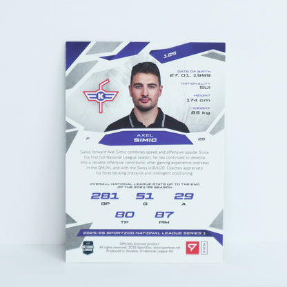 125 - EHCK - AXEL SIMIC - BASE GREEN - 22/30
