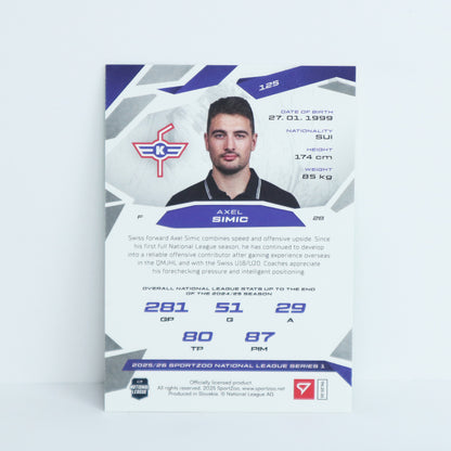125 - EHCK - AXEL SIMIC - BASE GREEN - 27/30