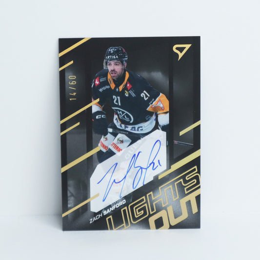 LOS-ZS - HCL - ZACH SANFORD - LIGHTS OUT GOLD AUTO - 14/60